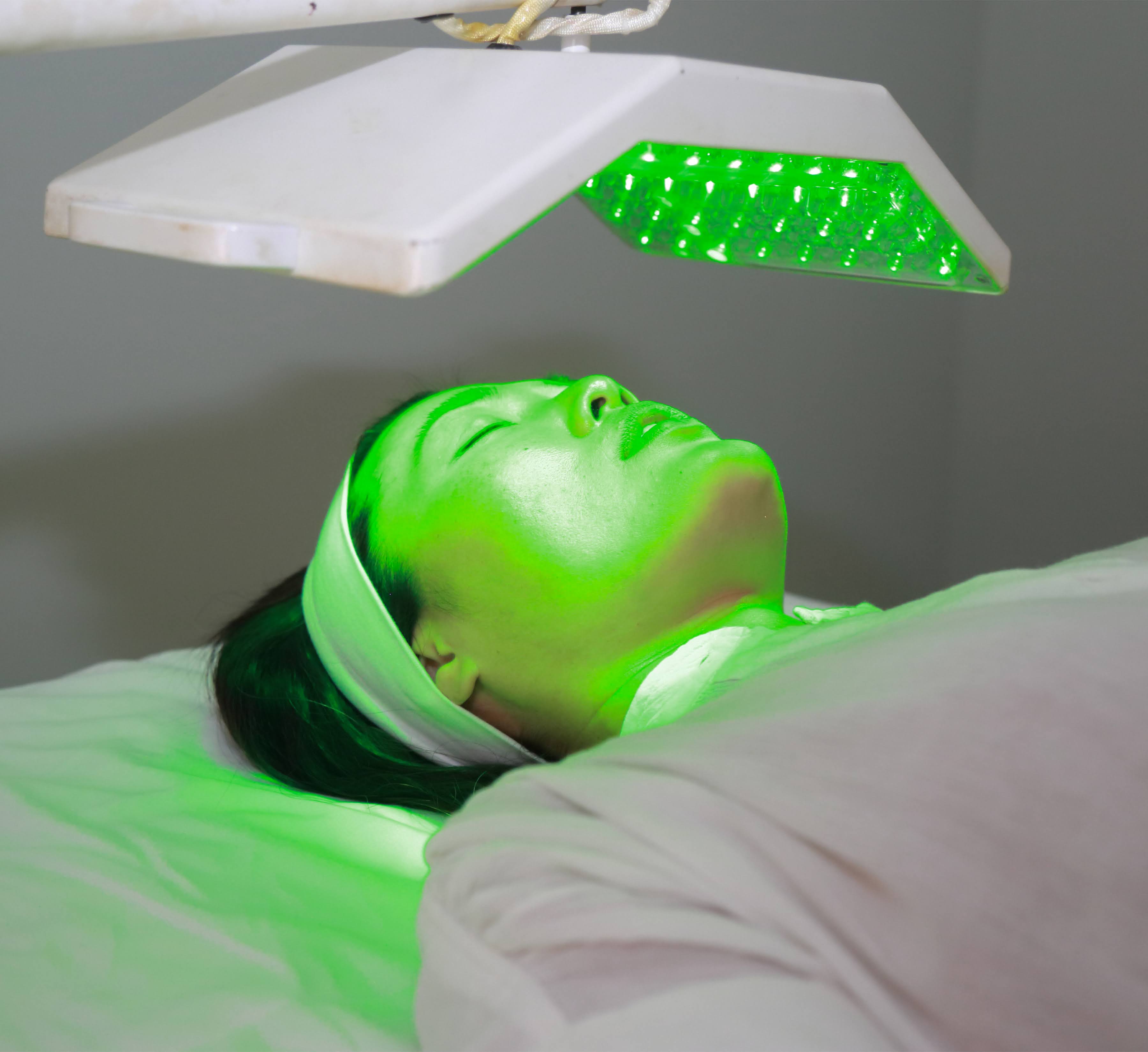Green LED Light Therapy Treatment