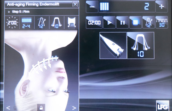 Facial Endermologie Treatment in Action